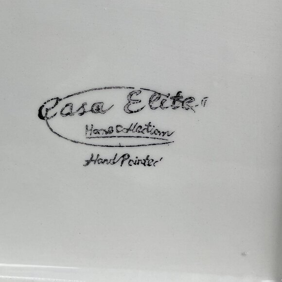 Vintage Hand Painted Porcelain Jar - Picture 9 of 10